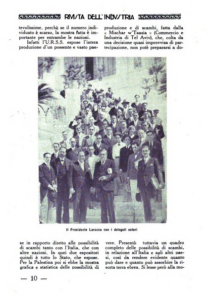 Rivista dell'industria periodico mensile dell'Unione industriale fascista