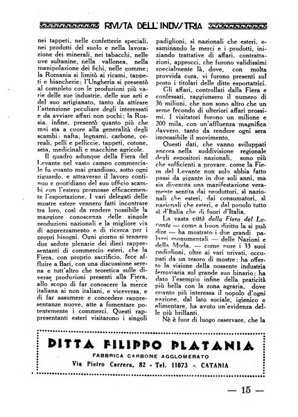 Rivista dell'industria periodico mensile dell'Unione industriale fascista