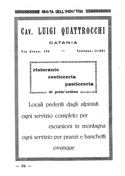 Rivista dell'industria periodico mensile dell'Unione industriale fascista