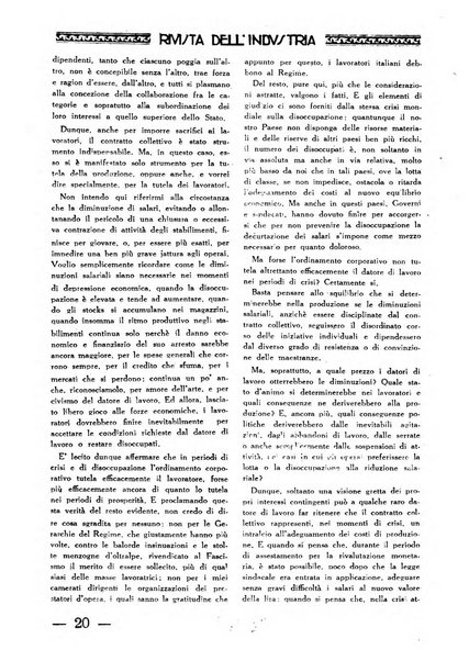 Rivista dell'industria periodico mensile dell'Unione industriale fascista