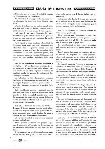 Rivista dell'industria periodico mensile dell'Unione industriale fascista