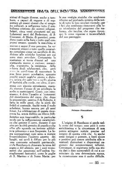 Rivista dell'industria periodico mensile dell'Unione industriale fascista