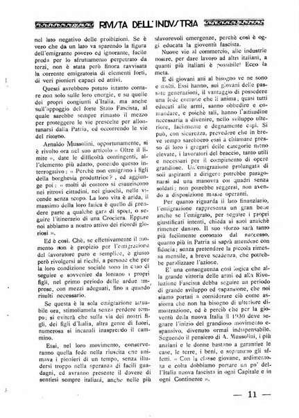 Rivista dell'industria periodico mensile dell'Unione industriale fascista