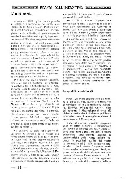 Rivista dell'industria periodico mensile dell'Unione industriale fascista