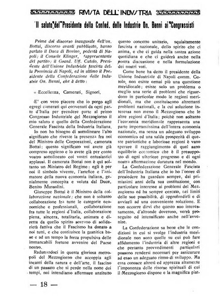 Rivista dell'industria periodico mensile dell'Unione industriale fascista