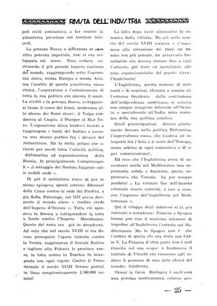 Rivista dell'industria periodico mensile dell'Unione industriale fascista