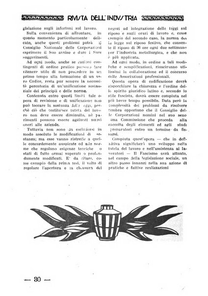 Rivista dell'industria periodico mensile dell'Unione industriale fascista