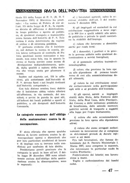 Rivista dell'industria periodico mensile dell'Unione industriale fascista