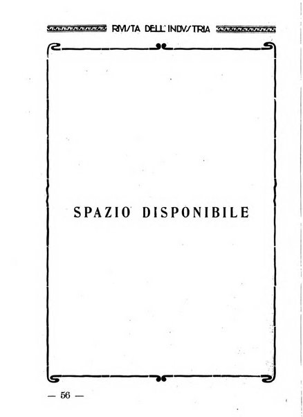 Rivista dell'industria periodico mensile dell'Unione industriale fascista