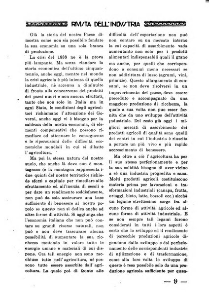 Rivista dell'industria periodico mensile dell'Unione industriale fascista