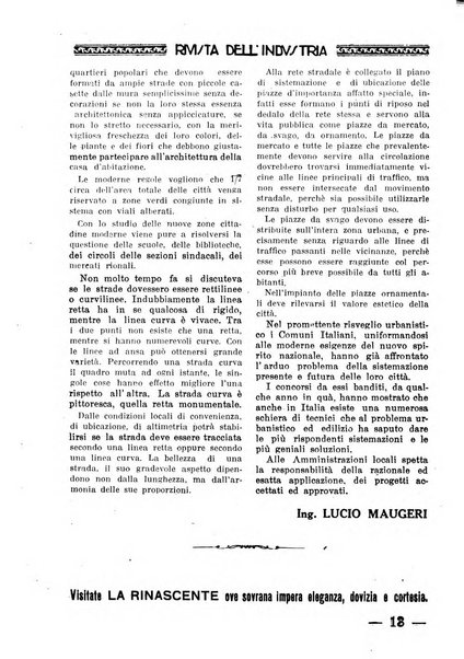 Rivista dell'industria periodico mensile dell'Unione industriale fascista