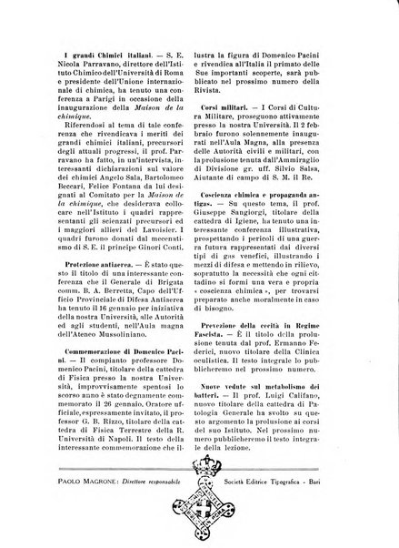 Rivista della r. Università degli studi Benito Mussolini Bari