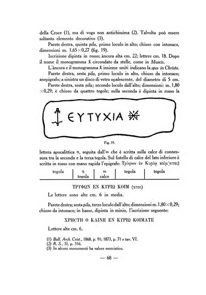 Rivista di archeologia cristiana della Pontificia Commissione di archeologia sacra