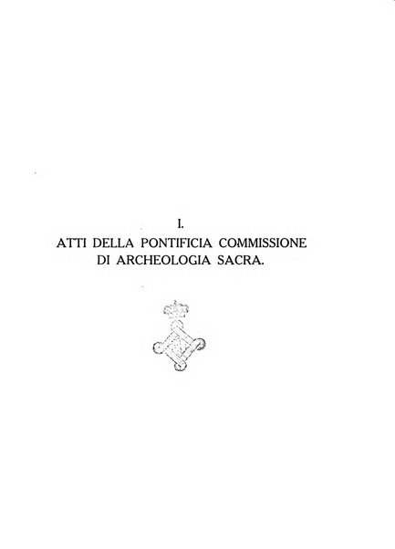 Rivista di archeologia cristiana della Pontificia Commissione di archeologia sacra