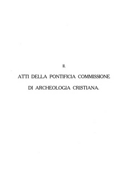 Rivista di archeologia cristiana della Pontificia Commissione di archeologia sacra