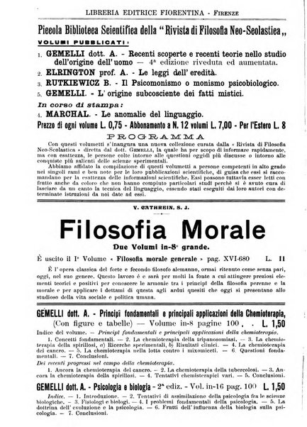 Rivista di filosofia neo-scolastica