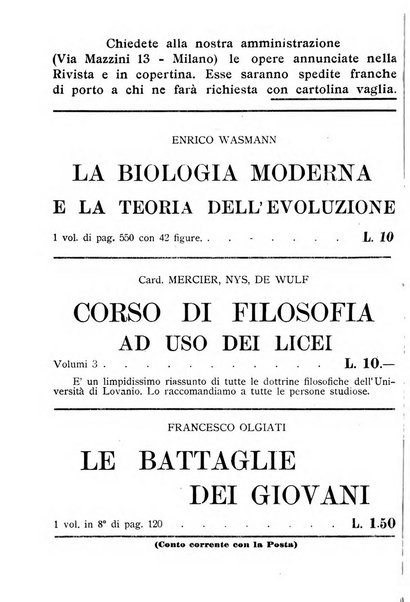 Rivista di filosofia neo-scolastica