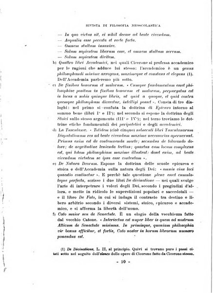 Rivista di filosofia neo-scolastica