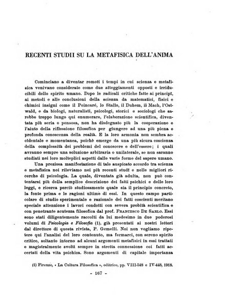 Rivista di filosofia neo-scolastica