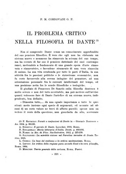 Rivista di filosofia neo-scolastica