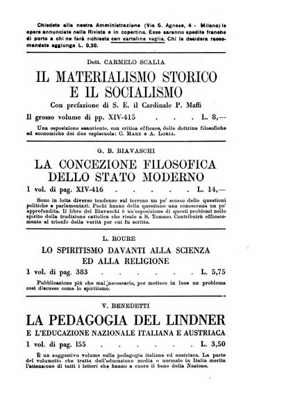 Rivista di filosofia neo-scolastica