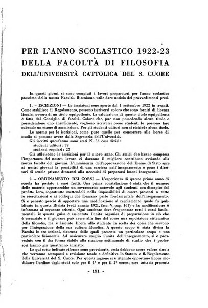 Rivista di filosofia neo-scolastica