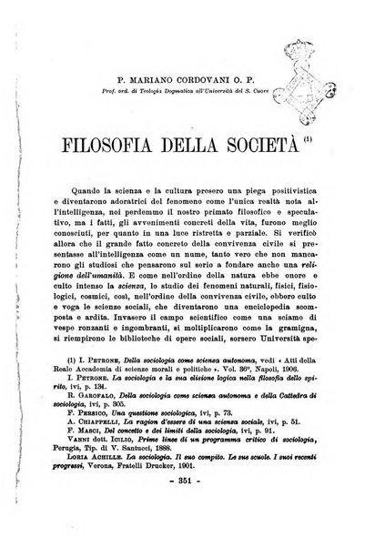 Rivista di filosofia neo-scolastica