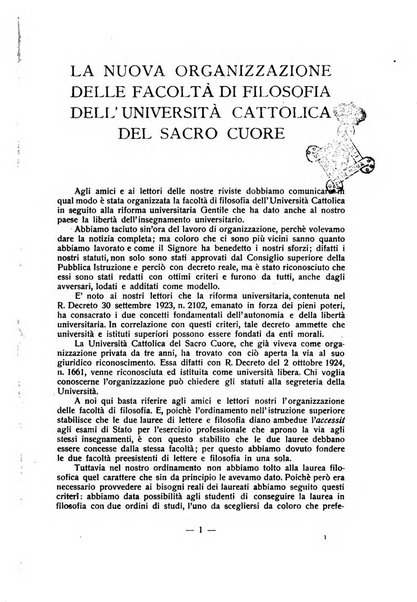 Rivista di filosofia neo-scolastica