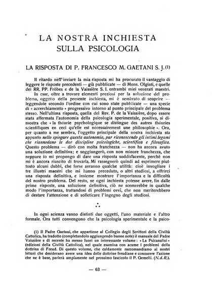 Rivista di filosofia neo-scolastica