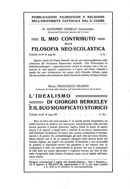 Rivista di filosofia neo-scolastica