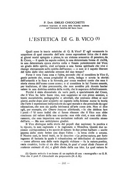 Rivista di filosofia neo-scolastica