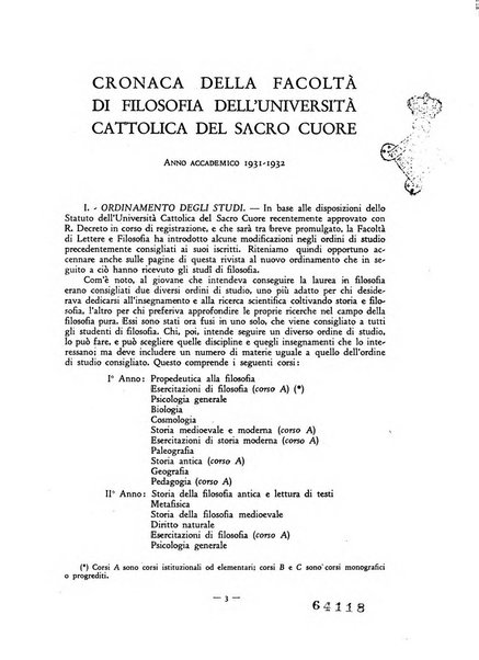 Rivista di filosofia neo-scolastica