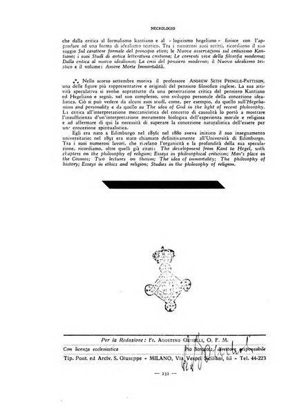 Rivista di filosofia neo-scolastica