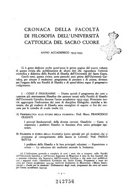 Rivista di filosofia neo-scolastica