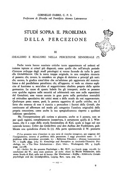 Rivista di filosofia neo-scolastica