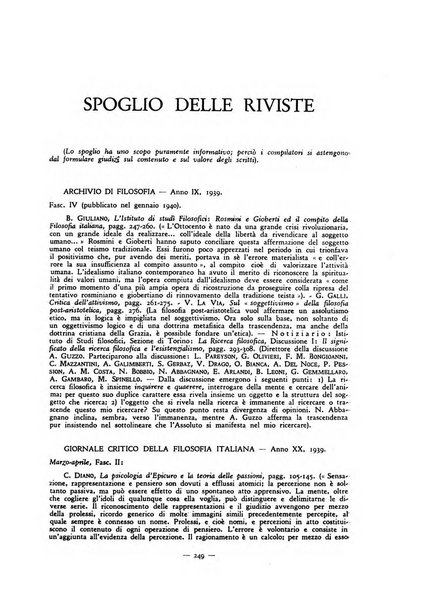 Rivista di filosofia neo-scolastica