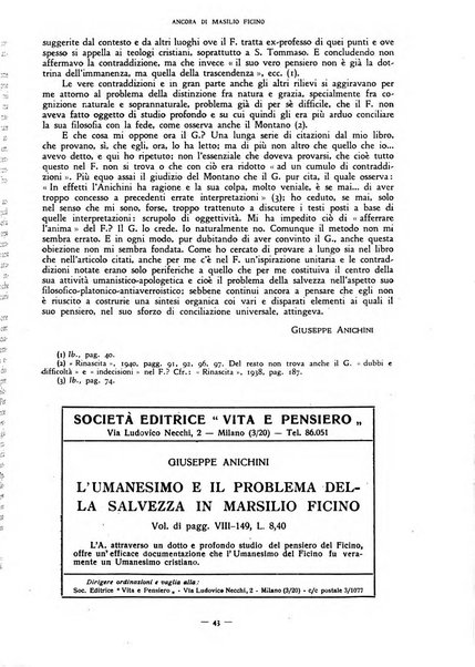 Rivista di filosofia neo-scolastica