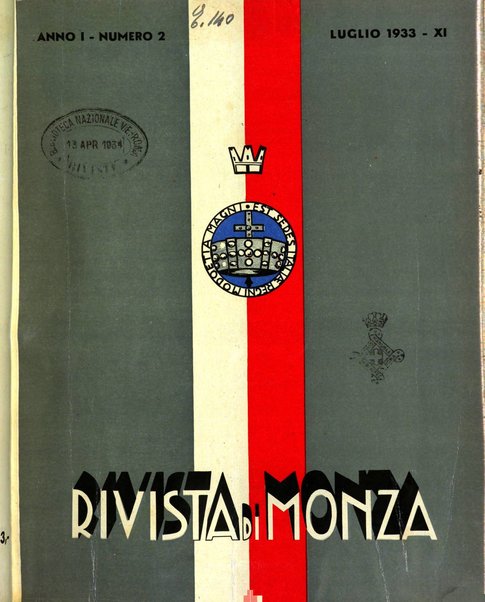 Rivista di Monza rassegna mensile di vita cittadina e bollettino di statistica del comune di Monza