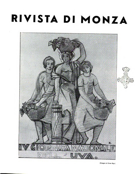 Rivista di Monza rassegna mensile di vita cittadina e bollettino di statistica del comune di Monza