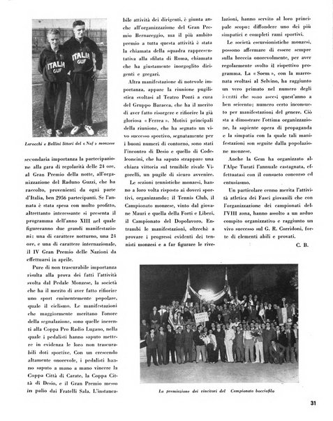 Rivista di Monza rassegna mensile di vita cittadina e bollettino di statistica del comune di Monza