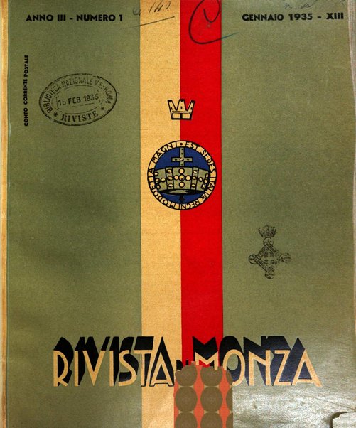 Rivista di Monza rassegna mensile di vita cittadina e bollettino di statistica del comune di Monza