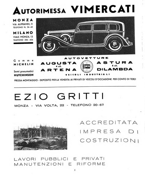 Rivista di Monza rassegna mensile di vita cittadina e bollettino di statistica del comune di Monza