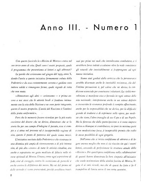 Rivista di Monza rassegna mensile di vita cittadina e bollettino di statistica del comune di Monza