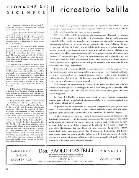 Rivista di Monza rassegna mensile di vita cittadina e bollettino di statistica del comune di Monza