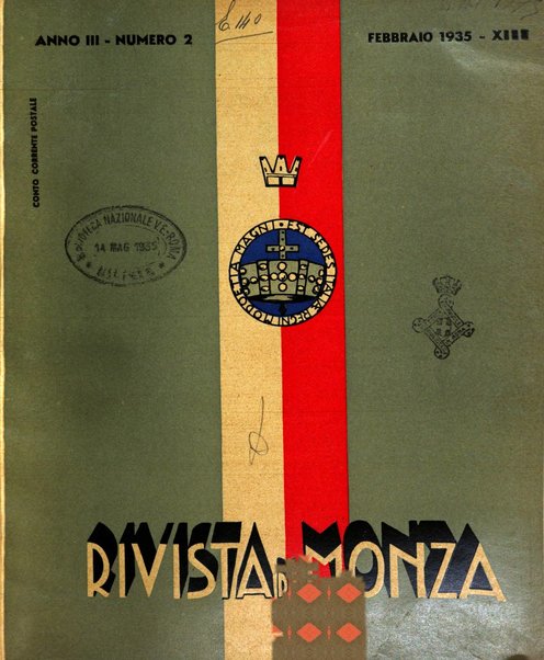 Rivista di Monza rassegna mensile di vita cittadina e bollettino di statistica del comune di Monza