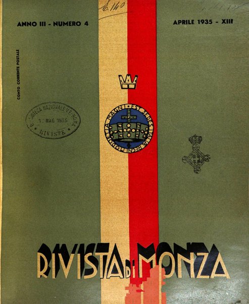 Rivista di Monza rassegna mensile di vita cittadina e bollettino di statistica del comune di Monza