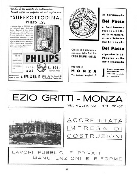 Rivista di Monza rassegna mensile di vita cittadina e bollettino di statistica del comune di Monza