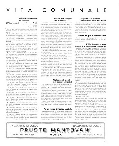 Rivista di Monza rassegna mensile di vita cittadina e bollettino di statistica del comune di Monza