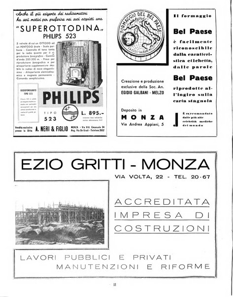 Rivista di Monza rassegna mensile di vita cittadina e bollettino di statistica del comune di Monza