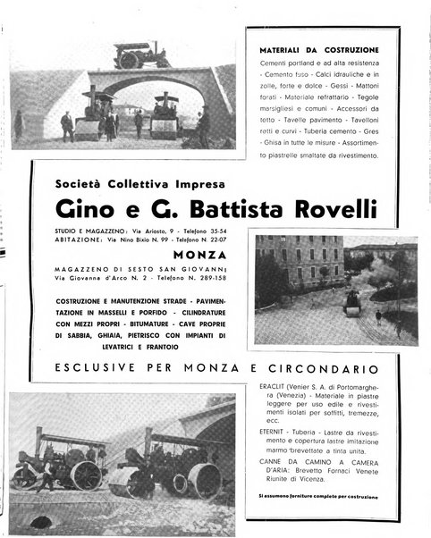 Rivista di Monza rassegna mensile di vita cittadina e bollettino di statistica del comune di Monza